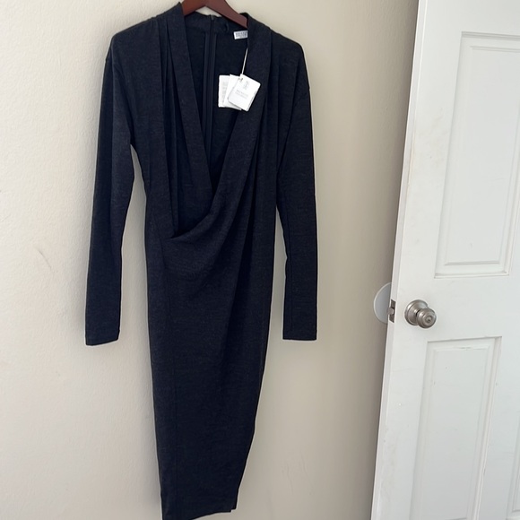 Brunello Cucinelli wool blend midi dress - Picture 5 of 5